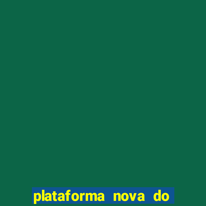 plataforma nova do jogo do tig