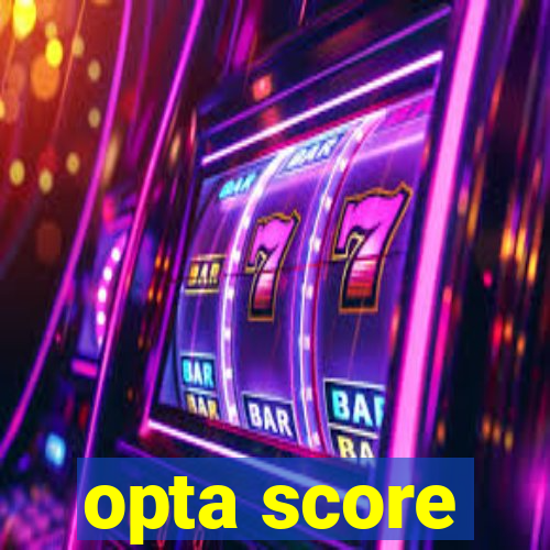 opta score