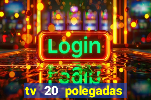 tv 20 polegadas casas bahia