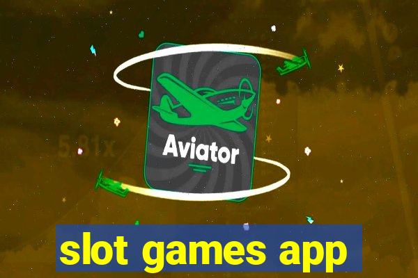 slot games app