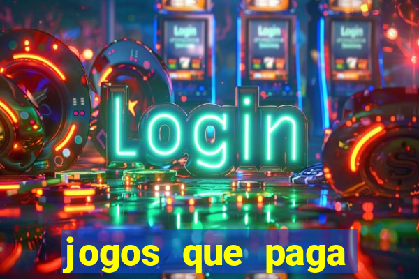 jogos que paga pelo pix