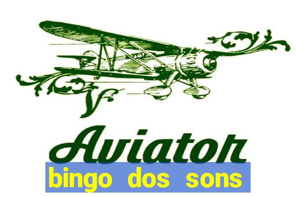 bingo dos sons iniciais como jogar