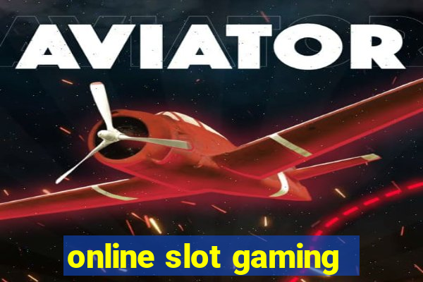 online slot gaming