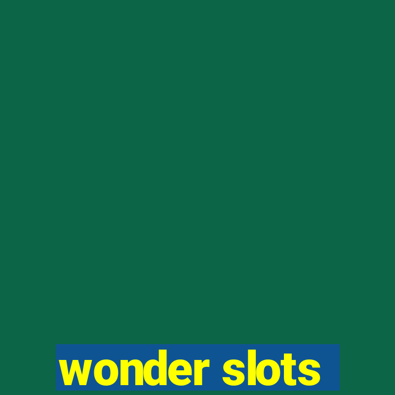 wonder slots