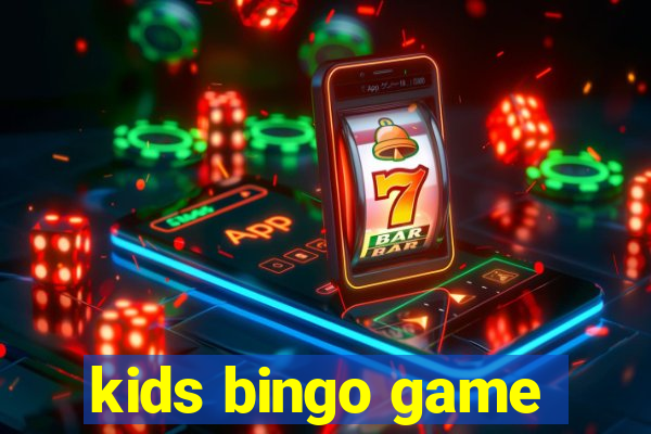 kids bingo game