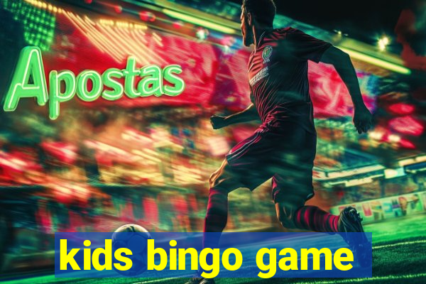 kids bingo game