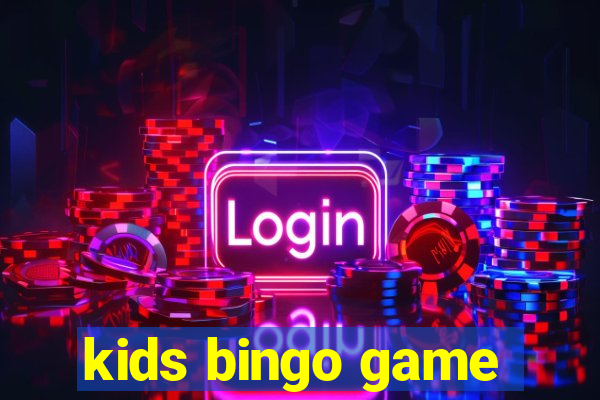 kids bingo game