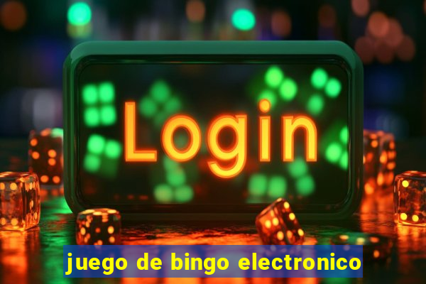 juego de bingo electronico