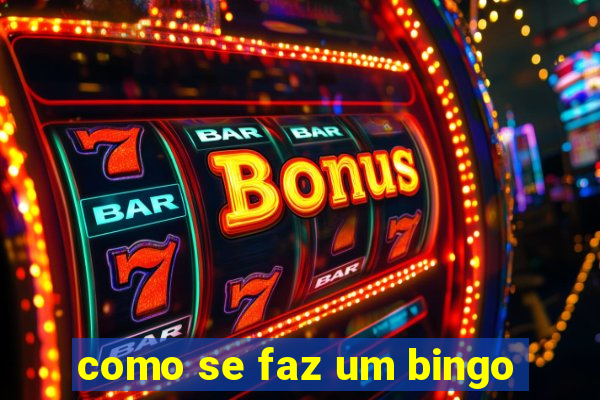 como se faz um bingo