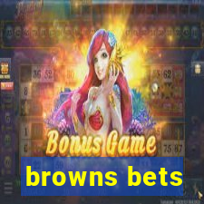 browns bets