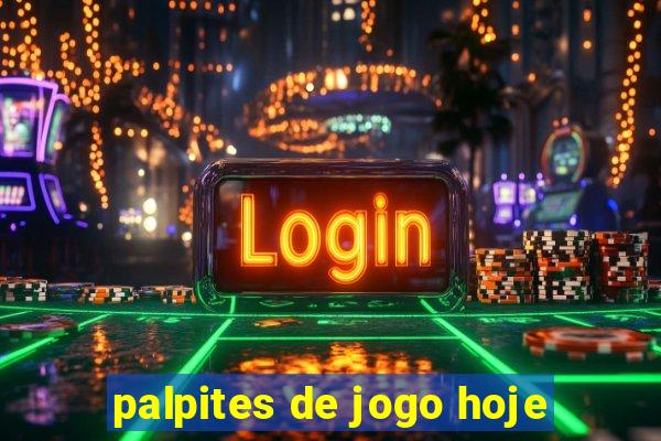 palpites de jogo hoje