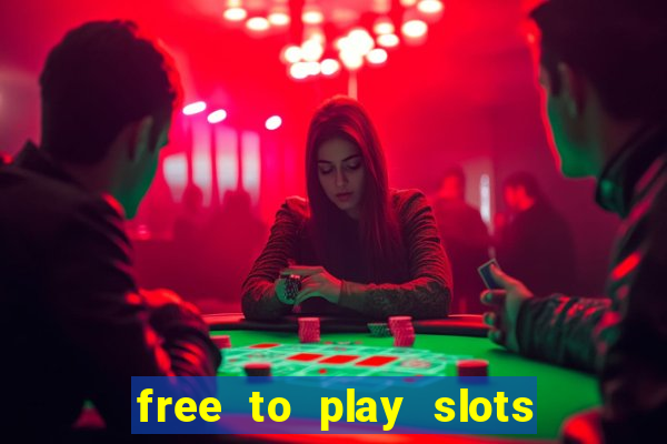 free to play slots no download