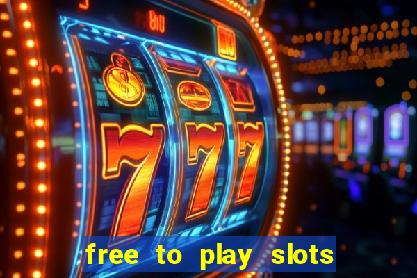 free to play slots no download