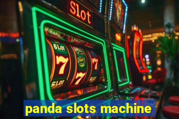 panda slots machine