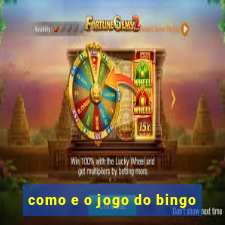 como e o jogo do bingo