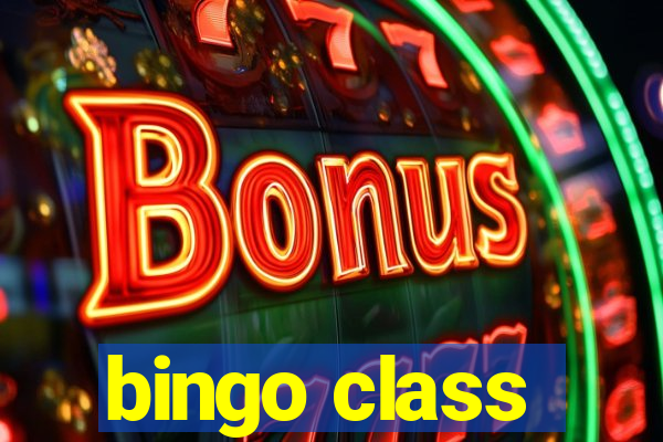 bingo class