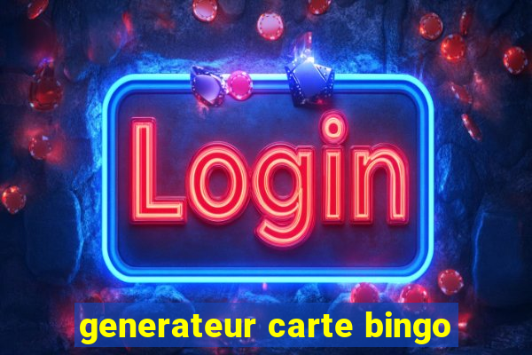 generateur carte bingo