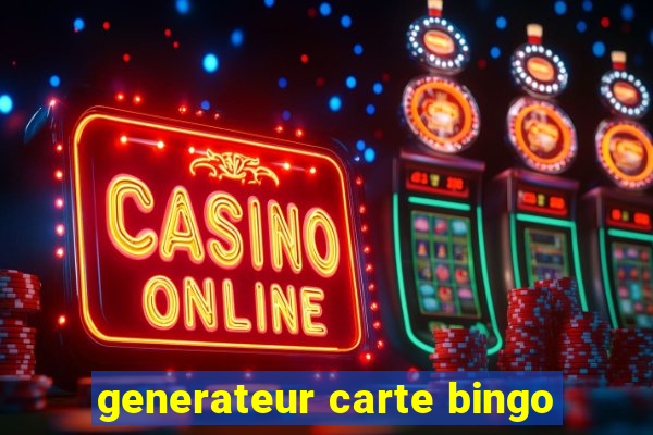 generateur carte bingo