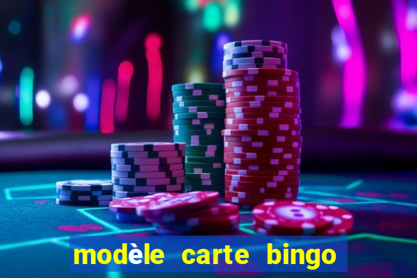 modèle carte bingo quarantaine gratuit