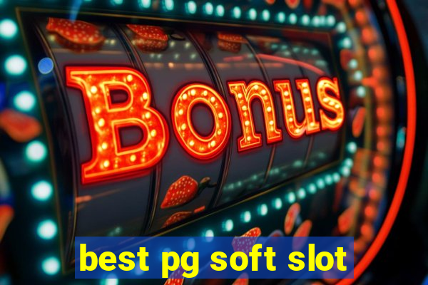 best pg soft slot