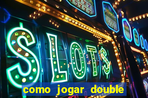 como jogar double blaze iniciante