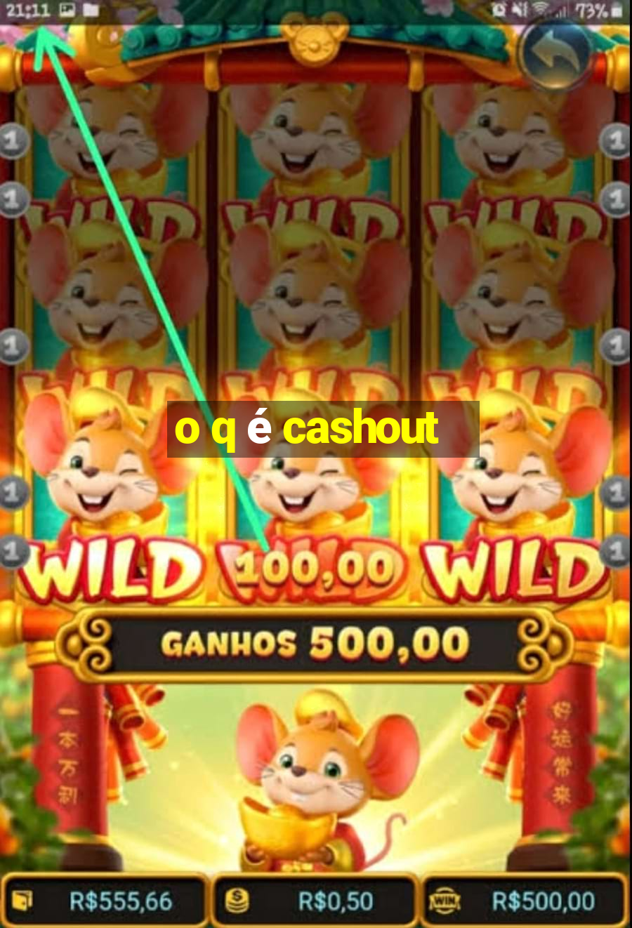 o q é cashout