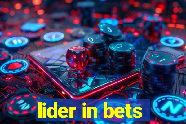 lider in bets