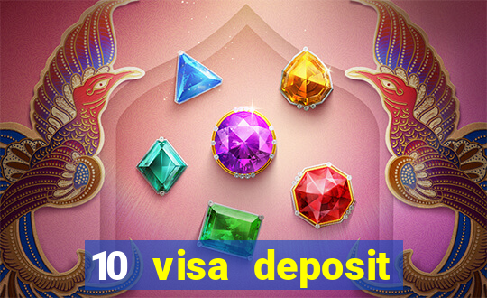 10 visa deposit casinos australia