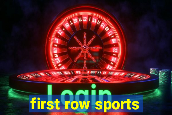 first row sports