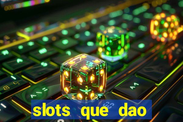 slots que dao bonus no cadastro sem deposito