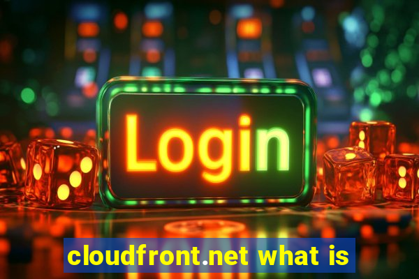 cloudfront.net what is