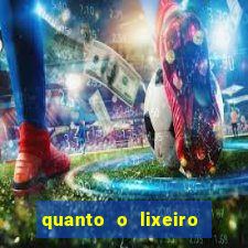 quanto o lixeiro ganha por ano