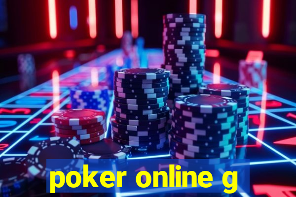 poker online g