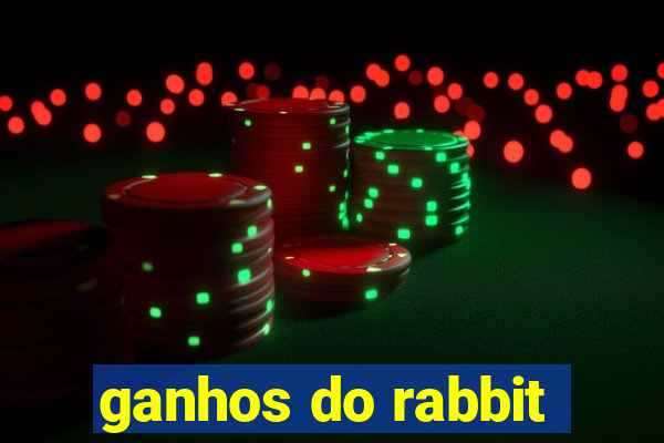 ganhos do rabbit