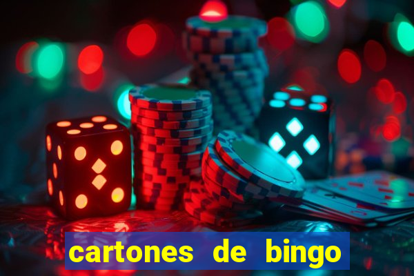 cartones de bingo para imprimir