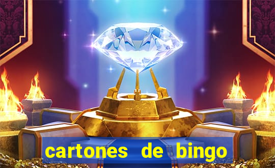 cartones de bingo para imprimir