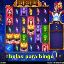 bolas para bingo