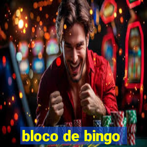 bloco de bingo