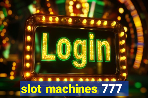 slot machines 777