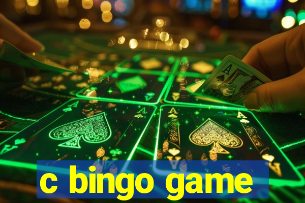 c bingo game