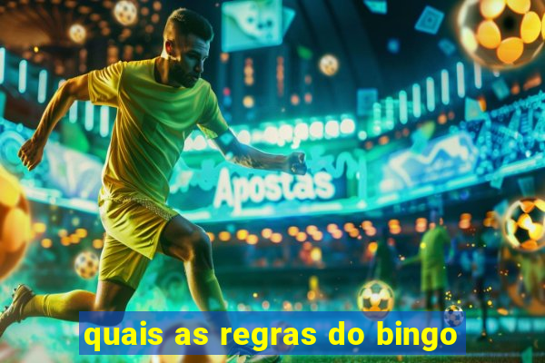 quais as regras do bingo