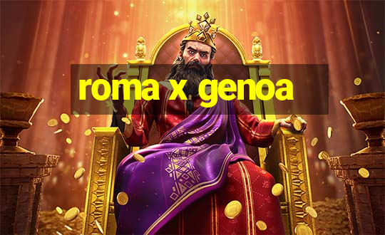 roma x genoa