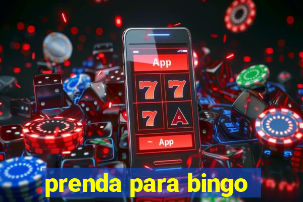 prenda para bingo