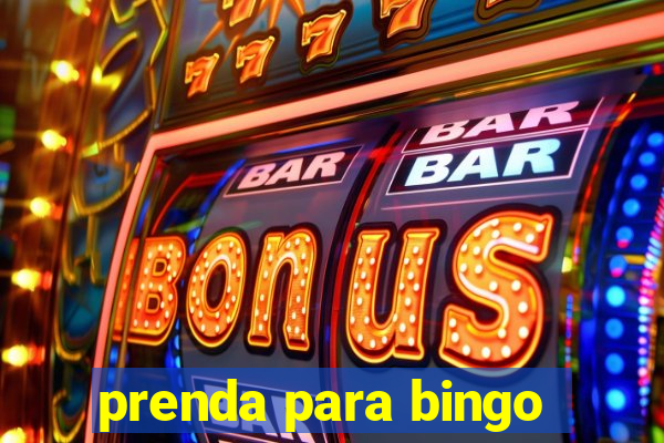 prenda para bingo