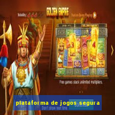 plataforma de jogos segura