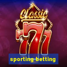 sporting betting