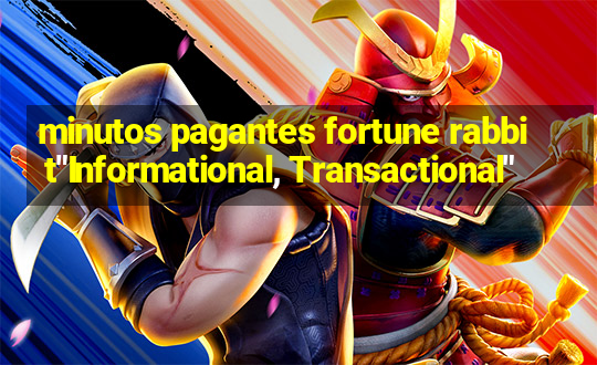 minutos pagantes fortune rabbit