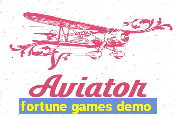 fortune games demo