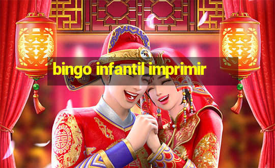 bingo infantil imprimir