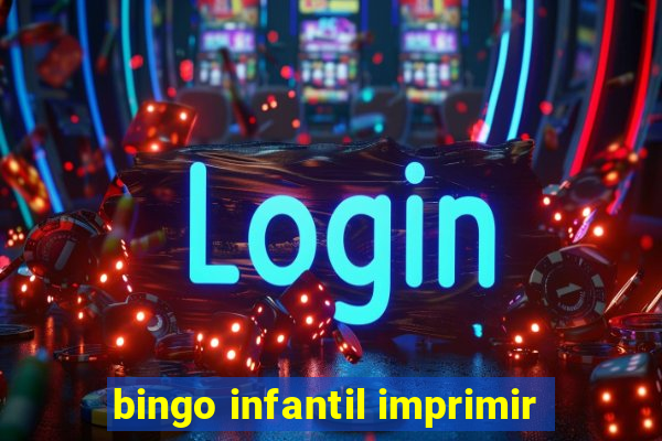 bingo infantil imprimir